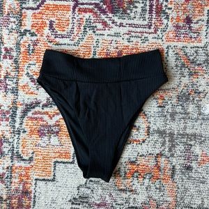 NWOT Aerie High Waisted Swim Bottoms